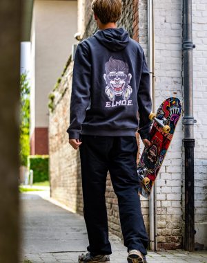 Grijze thrasher online hoodie