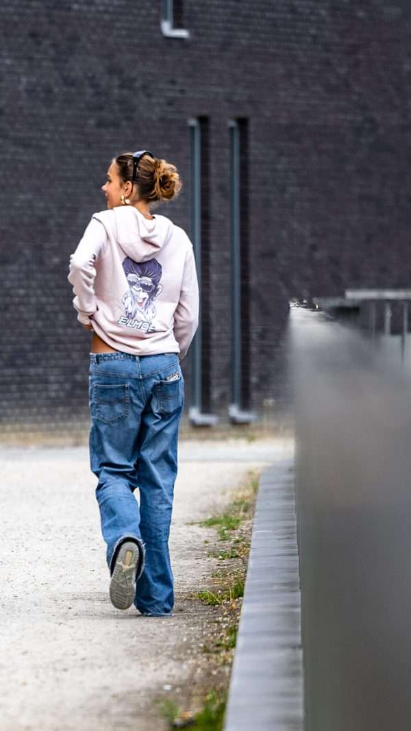 Organic Roze Hoodie