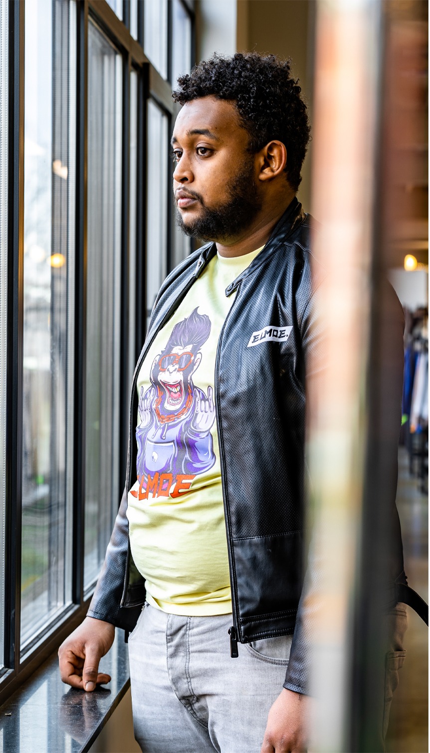 Premium Vintage Zara Lederen Jas Large