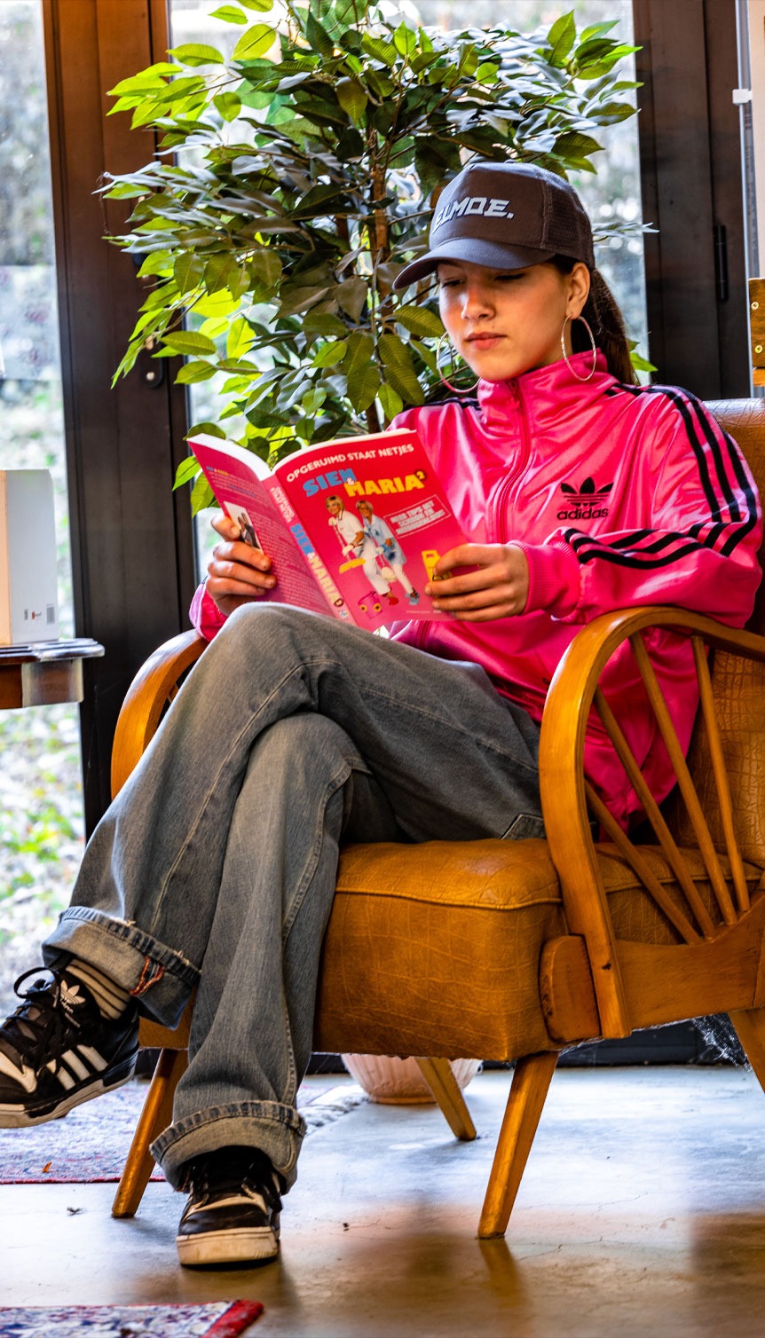 Vintage Adidas Trainingsvest Roze